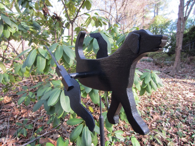 Black Lab Whirligig image 3