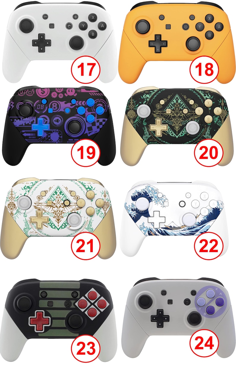 Switchable Custom Controller Custom Switch Pro Controller - Etsy