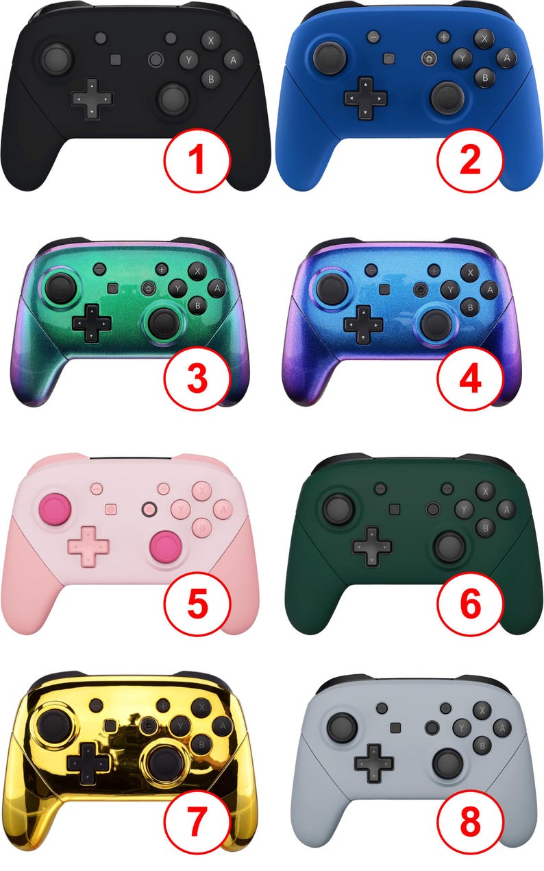 Switch Pro Controller Custom Shell Custom Switch Pro Controller - Etsy