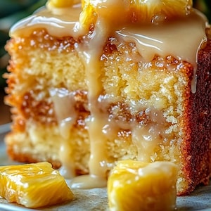 RECETTE FACILE pour un gâteau paradisiaque à l'ananas | Dessert tropical à télécharger au format PDF. image 3