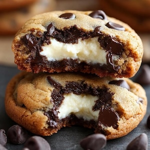 LA MEJOR RECETA de galletas de tarta de queso con chispas de chocolate caseras Descargar.