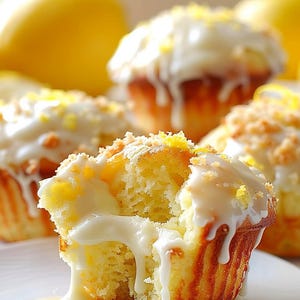EINFACHES REZEPT Für Zitronen Frischkäse Muffins Rezept: Selbstgemacht Backen (Digitaler Download)