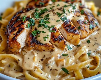 LA MEJOR RECETA para Descargar receta de Pollo con fideos con mantequilla.