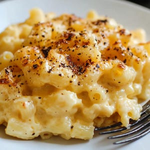 EINFACHES REZEPT für gebackenes Mac and Käse-Rezept: cremiges Hausmannskost (digitaler Download