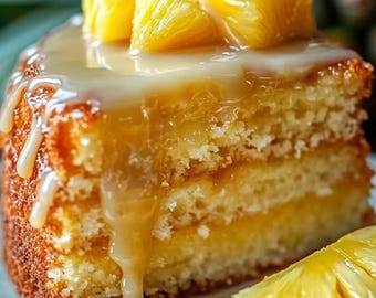BEST RECIPE For Homemade Pineapple Heaven Cake Recipe Download.