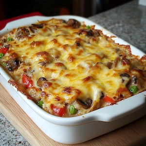 BEST RECIPE For Homemade Cheesy Beef and Vegetable Casserole Download.