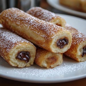 BEST RECIPE For Chocolate Stuffed French Toast Roll Download.