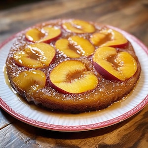 BEST RECIPE For Peach Upside-Down Cake Recipe Download