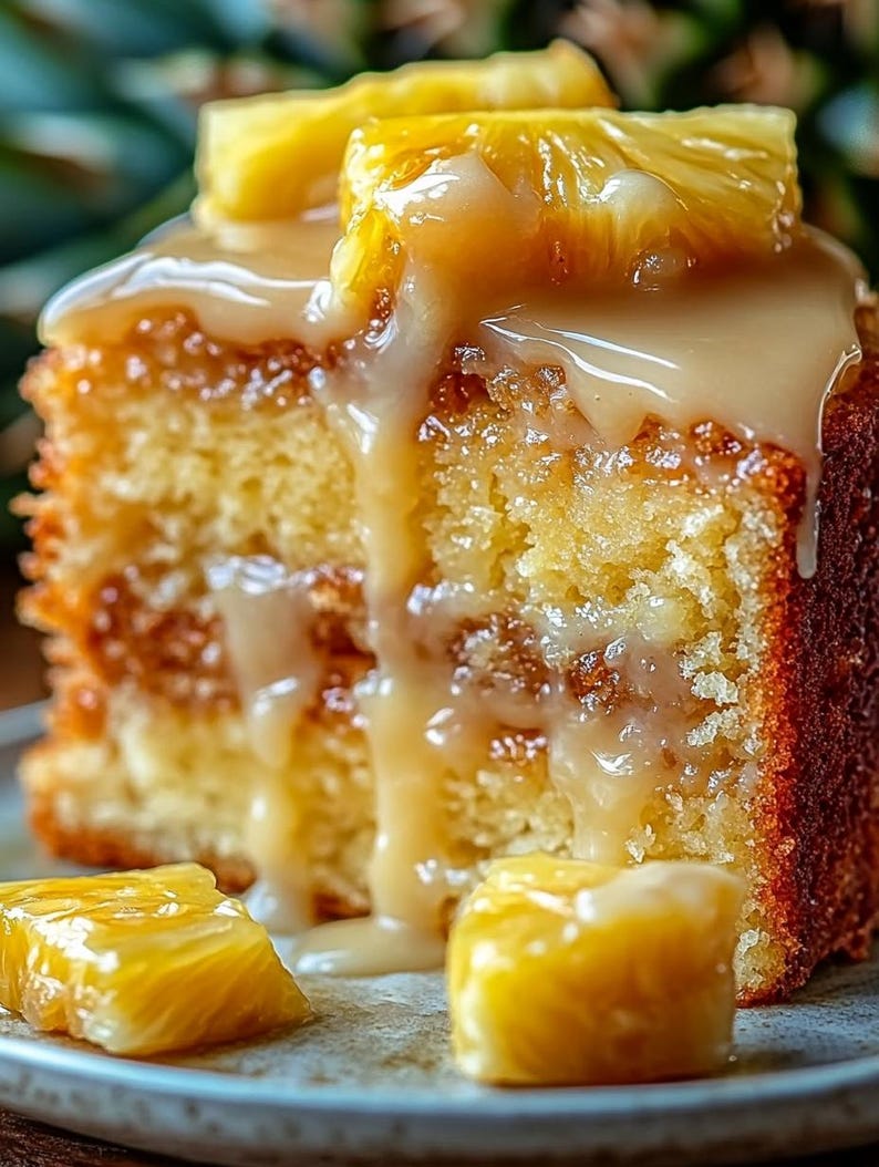 RECETTE FACILE pour un gâteau paradisiaque à l'ananas | Dessert tropical à télécharger au format PDF. image 3