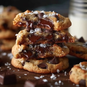 BEST RECIPE For Homemade Caramel Chocolate Fudge Cookies Recipe Download.
