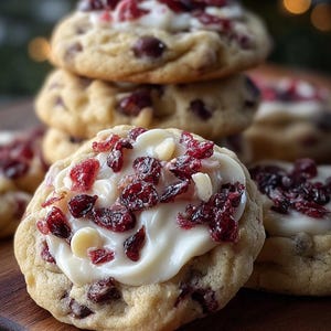 BEST RECIPE For White Chocolate Cranberry with Cranberry Buttercream Cookie Download.