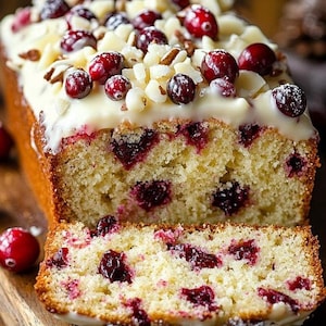 BEST RECIPE For Cranberry Pound Cake  | Digital Recipe Download.