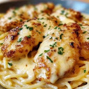 BEST RECIPE For Creamy Garlic Parmesan Chicken Pasta Download.