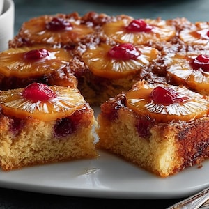 RICETTA FACILE per la torta rovesciata all'ananas: guida alla cottura classica (download digitale)