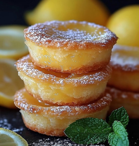 EASY RECIPE For Lemon Bar Cookie Recipe: Homemade Dessert (Digital Download)
