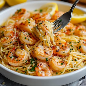 Homemade Shrimp Scampi Recipe: Garlic Butter Sauce (Digital Download)