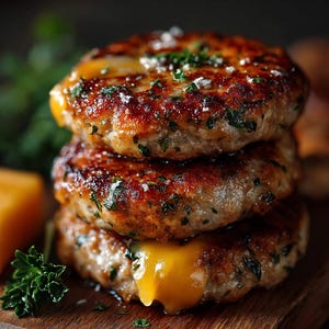 Cheddar Ranch Huhn Burger Rezept (Digitaler Download)