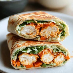 Crispy Chicken Wrap Recipe: Easy Grilled Meal (PDF Download)