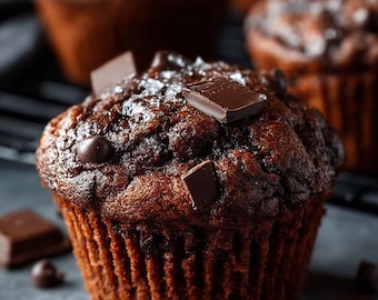 RICETTA FACILE per muffin al cioccolato: ricetta in stile pasticceria, veloce Scarica PDF