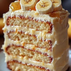 BEST RECIPE For Banana Cake with Velvety Cream Cheese Frosting Download.