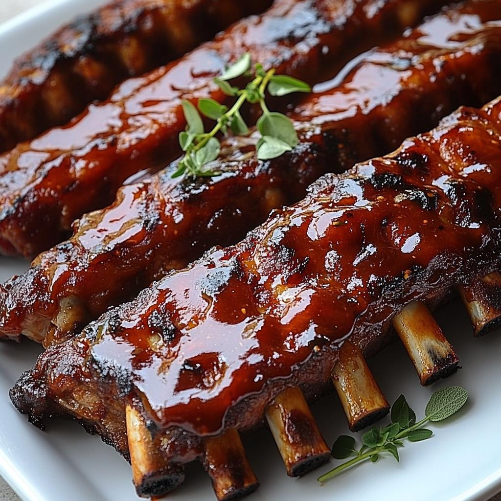Classic BBQ Ribs Recipe: Homemade, Smoky Flavor (Digital Download)