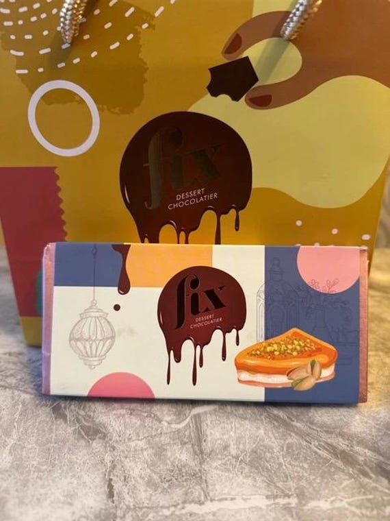 FIX DUBAI CHOCOLATE 200g Milk Chocolate With Rich Filling