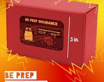 Be Prep Insurance // Weather-Proof Sticker // Holographic // Lorcana TCG Accessory