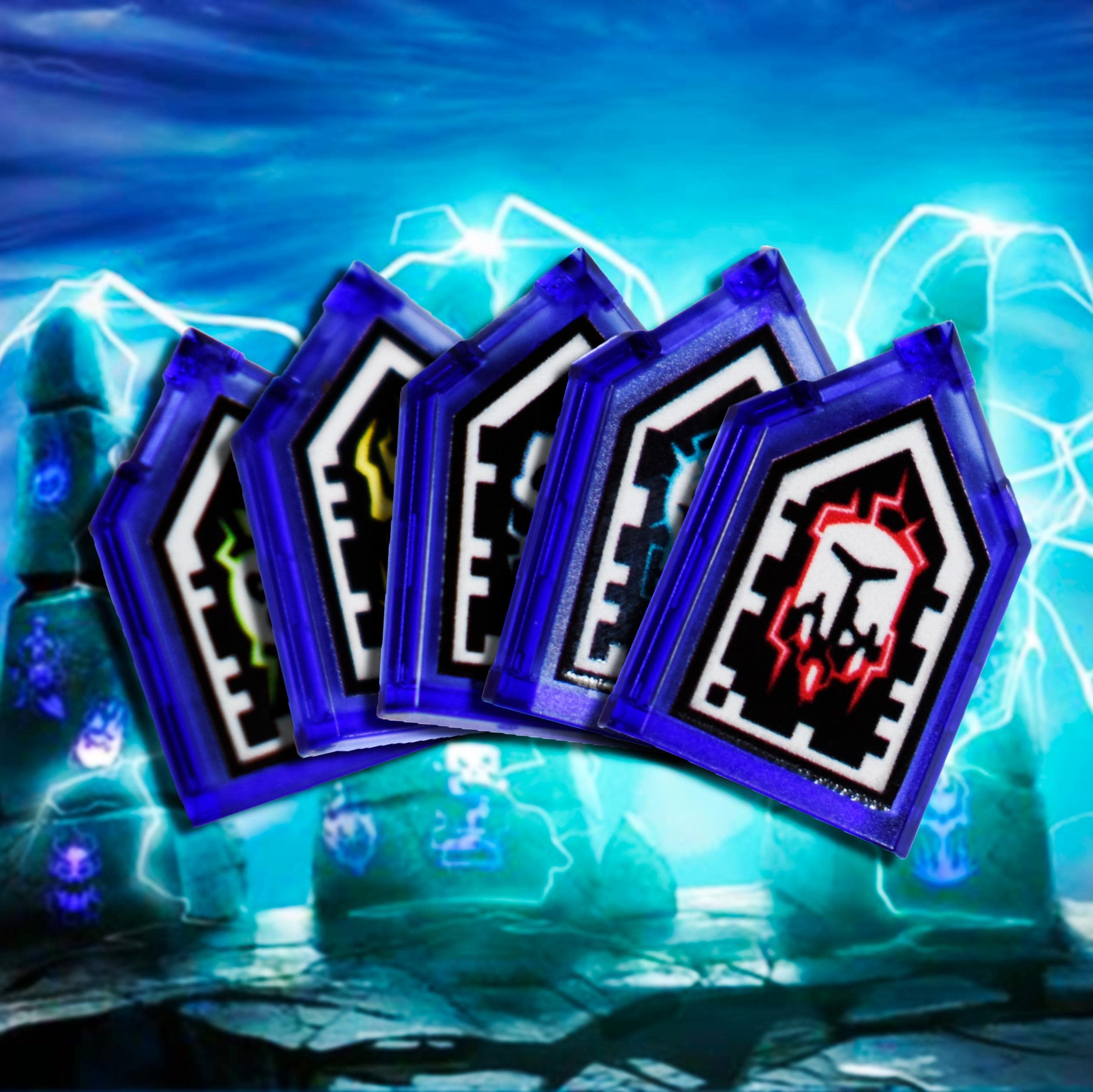 Forbidden Power DTF Prints | Custom Nexo Knights Trans-purple