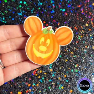 Disneyland Halloween Pumpkin Sticker