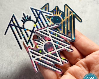 Sleep Token Rock Band Holographic Sticker