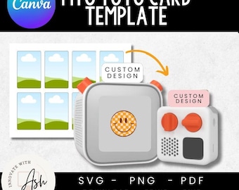 Myo Yoto Card Template, Yoto Card Template, Custom Yoto Card, Diy Yoto Card, Audiobook Keepsake Gift, Yoto Card Canva Template