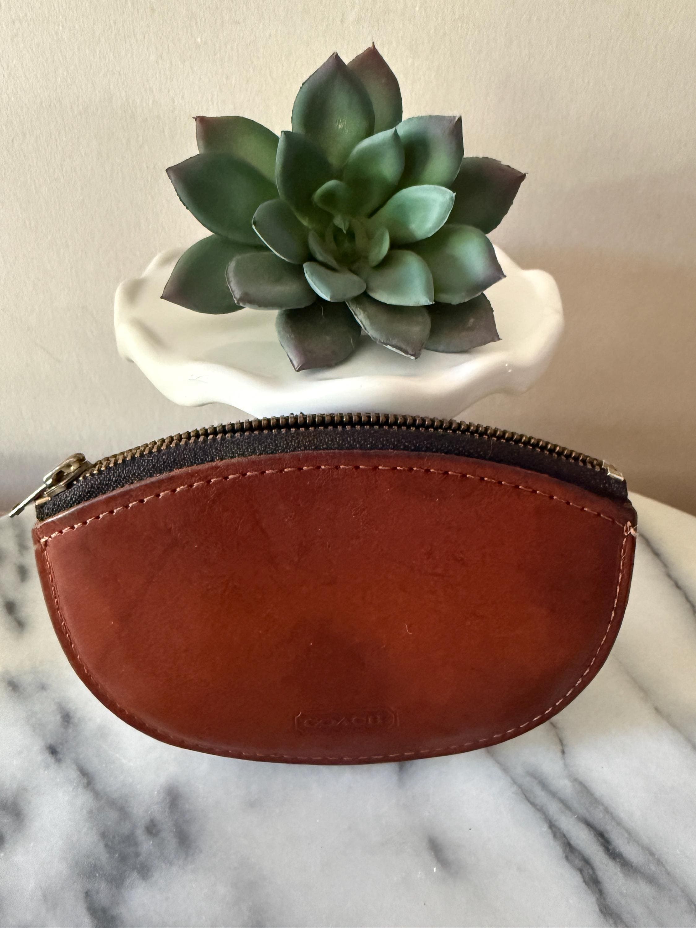 Vintage Coach Coin Pouch - Etsy