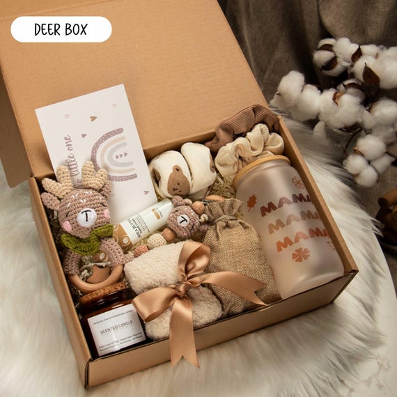New Mom Care Package, New Baby gift box, Welcome Baby Gift, Birthday Gift, Self Care Gift, Congratulations, Gift For Her, Cozy Gift