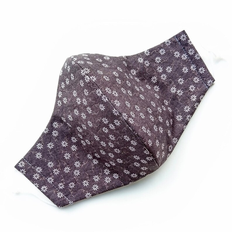 Face Mask Filti MERV 16 Filter Fabric Gray Black and White Etsy