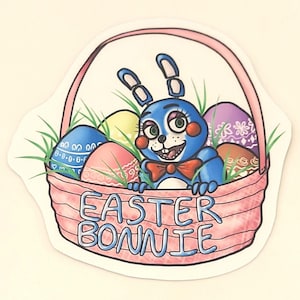 Ostern Bonnie Vinyl-Aufkleber