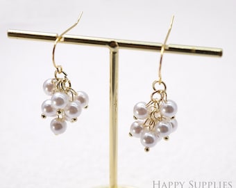 10pcs Gold Chain Pearl Tassels , Earrings Tassels ,Tassels Earring ,Jewelry Supplies (NZG642)