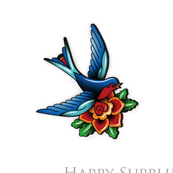 Wooden Blue Bird Act Various Cute Charms, Handmade Laser Cut Wood Animals Pendants, Fit for Necklace Earrings Brooch(CW102-E)
