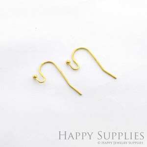 Raw Brass Charms, Leaf Pendants, Brass Findings, Necklace Pendants, Earrings Charms, Jewelry Supplies, Leaf Brass Charms RD1537 image 2