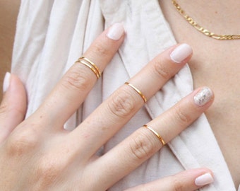 Last - Big Sale -50pcs 16mm Matt Silver / Golden Brass Knuckle Rings / Plain Band Knuckle Rings / Thin Rings (ZG153/ZG152)