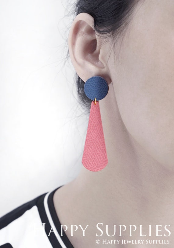 Leather earring hotsell supplies