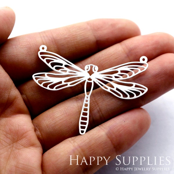 Dragonfly Stainless Steel Charms, Dragonfly Charms, Dragonfly Stainless Steel Jewelry Supplies, DIY Necklace, Earrings (SSD121small)