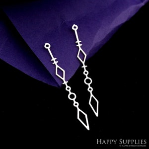 10pcs Geometric Stainless Steel Charms, Arrow Charms Stainless Steel Jewelry Supplies, DIY Necklace, Geometric Earrings (SSD2216)