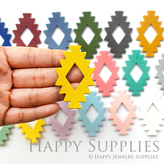 Leather earring deals supplies