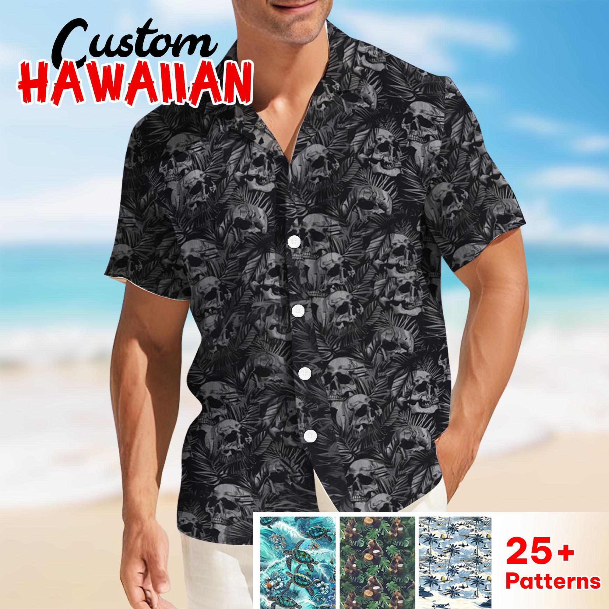 Camicie hawaiane da uomo a maniche corte Aloha Beach