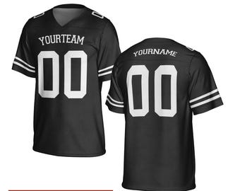 Maillot de football personnalisé, Maillot personnalisé avec numéro d'équipe, Tenue pour enfant adulte le jour du match, Équipement de fan de sport, Vêtements de hayon, Chemise en jersey