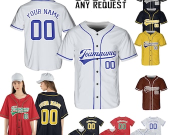 Custom Name White Baseball Jersey, Personalized Team Uniform Shirt, Unisex Streetwear, Vintage Style Tee, Perfect Gift For Baseball Lovers