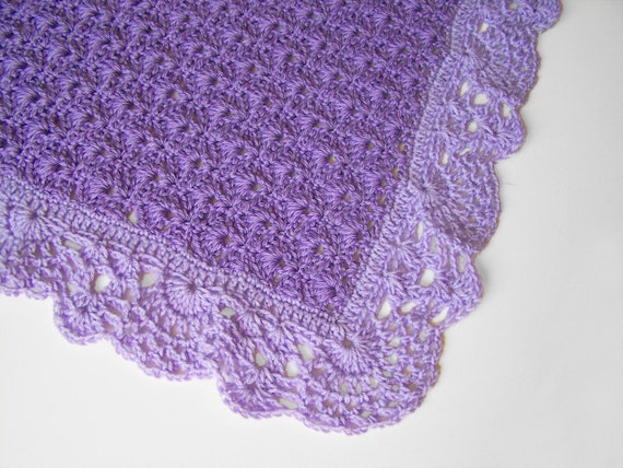 Lacy crochet edging for baby blanket hotsell