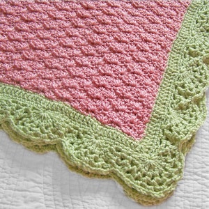 PDF Pattern for Very Melon Baby Blanket and Very Berry Blanket