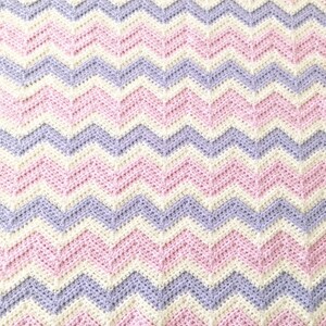 PDF Pattern for Chevron Baby Blanket image 10