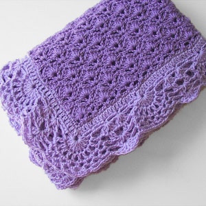 PDF Pattern for Very Grape Baby Blanket image 1
